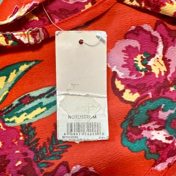 Nordstrom bp. Summer Wrap Romper - Picture 5 of 10